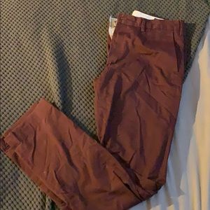 Men’s Burgundy Chino